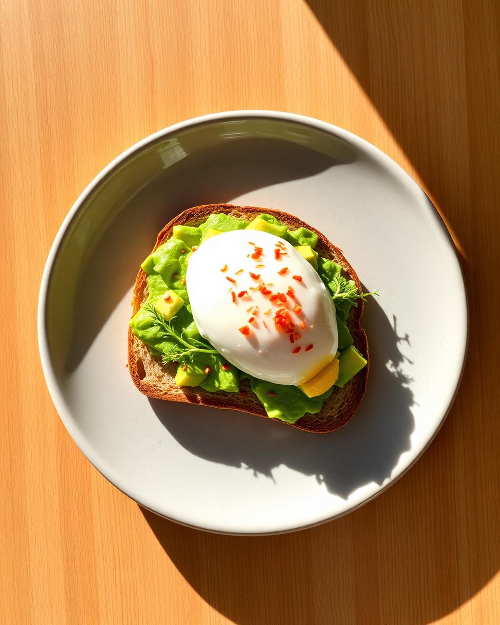 Avocado & poached