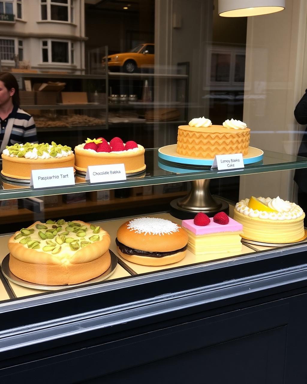 Pastry counter